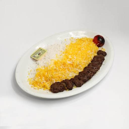 چلو کباب کوبیده