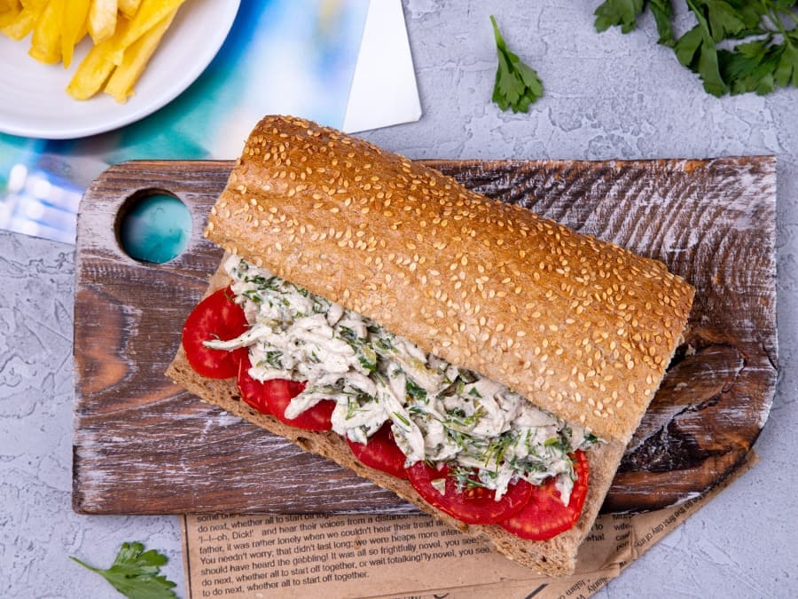 ساندویچ مرغ